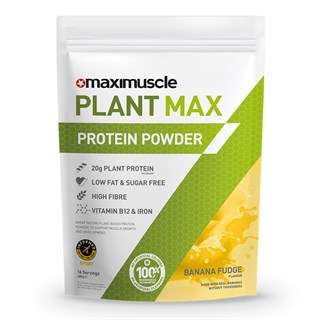 Plant Max Vegan Protein Powder 480g Pack (BBD: 27/07/2023) £9.99 + £3.95 Delivery @ Maxinutrition