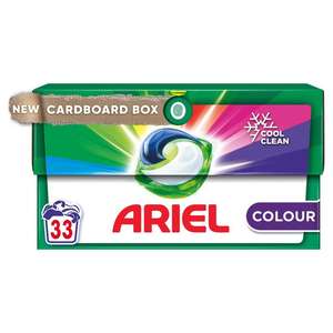 Ariel Colour All-in-1 Pods Washing Capsules Washes (33) For £7 @ Morrisons