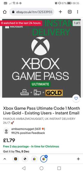 Xbox Game Pass Ultimate 3 Month ( Turkey VPN ) Buy