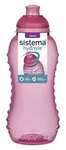 Sistema Twist 'n' Sip Squeeze Kids Leakproof Water Bottle 330ml BPA-Free - (3 colours)