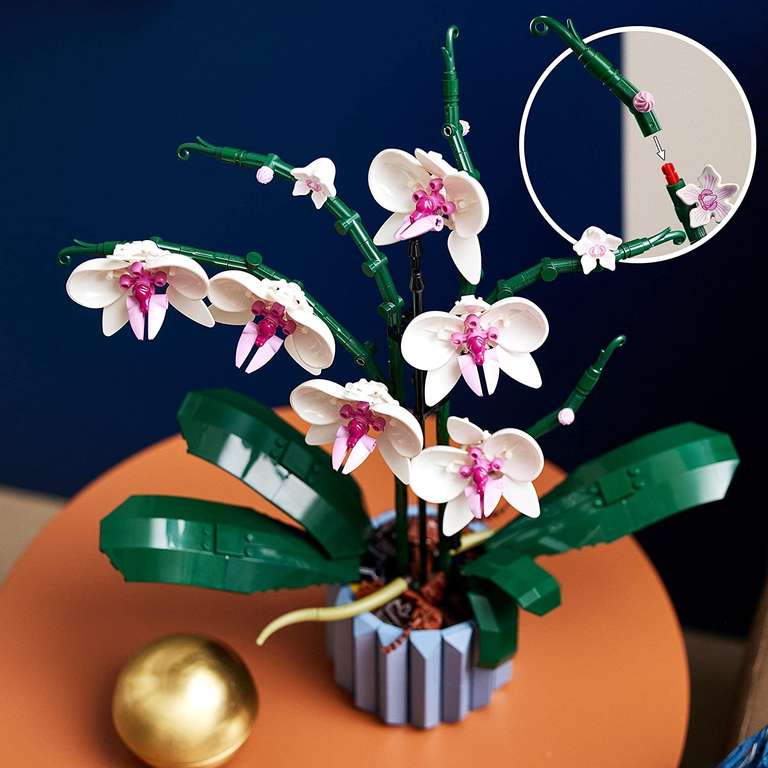 LEGO 10311 Icons Orchid Artificial Plant Building Set with Flowers £33.75 @ Amazon