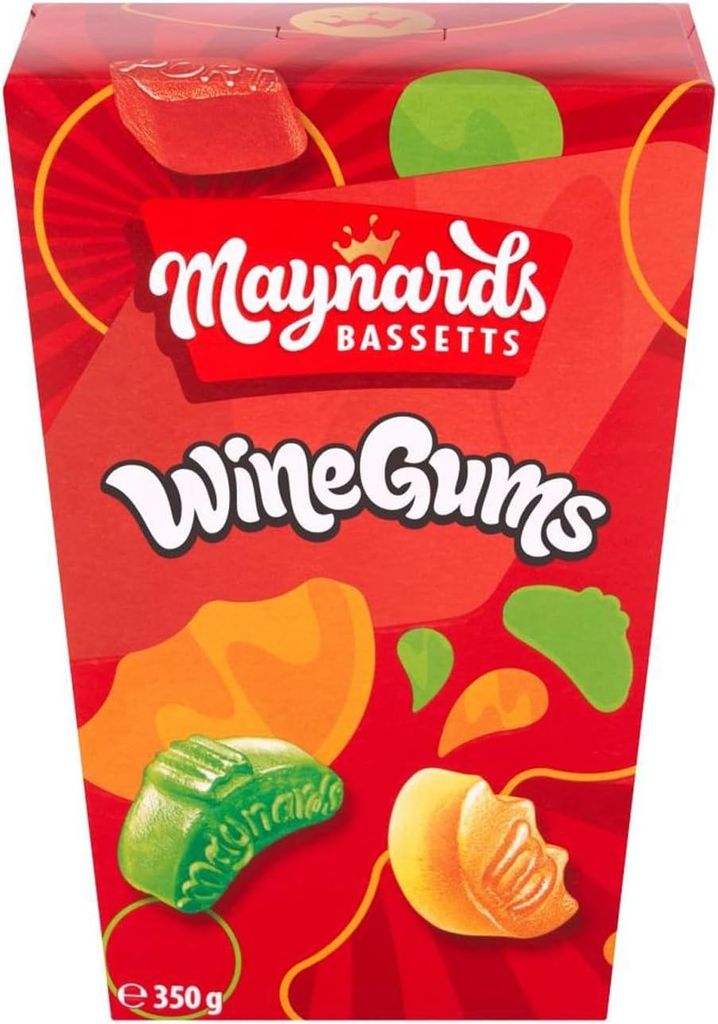 Maynards Bassetts Wine Gums, Sharing Box 350g - £1.28 / £1.15 S&S (Selected accounts / Locations)