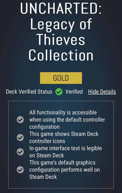Uncharted: Legacy of Thieves Collection PC & Steam Deck review