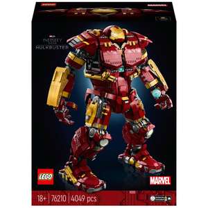 LEGO Marvel 76210 Iron Man's Hulkbuster Armour Set £399.99 @ Smyths