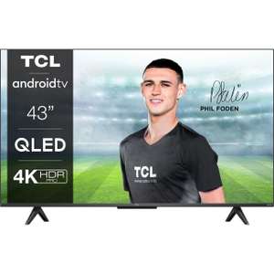 TCL 43C635K 43 Inch QLED 4K Ultra HD Smart TV Dolby Vision Bluetooth WiFi - £246 delivered (UK Mainland) using voucher code @ AO / eBay