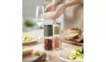 Joseph Joseph Duo Salt and Pepper Mill - Grey and White (Free Collection)