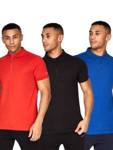 3 100% cotton Polo Shirts For £15 with code ( £5 each ) Delivery £2.99 From Crosshatch