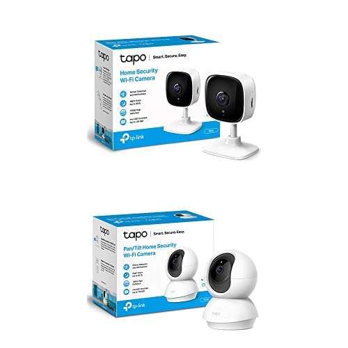 Tapo TC60 & TC70 Indoor Smart Security Camera Bundle £42.98 @ Amazon