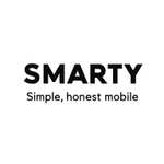 Smarty Unlimited 5G Data, Unlimited Mins & Texts, EU Roaming 12GB - One Month Plan, no credit check
