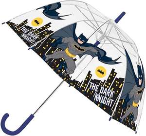 Marvels DC Comics Kids Batman Umbrella Brolly Windproof Umbrella 60cm Black - £6.99 @ Amazon
