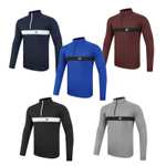 DKNY Performance Tech 1/4 Zip Contrast Midlayer - Various Colours - £13.94 Each Delivered @ County Golf