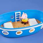 Peppa Pig Grandpa Pig’s Cabin Boat Preschool Toy: 1 Figure, Removable Deck, Rolling Wheels £11 @ Amazon