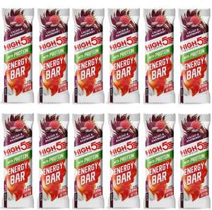 12 X High 5 Sports Nutrition Cacao & Raspberry 50g Energy Bars - BBE 16 July £4.49 / £4.32 Delivered [1st Orders With Code] @ Yankee Bundles