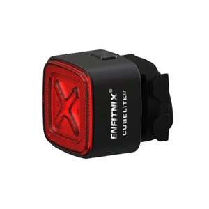 Enfitnix Cubelite III Smart Bicycle Tail Light Auto Start/Stop/Brake Warning,5day delivery Welcome deal(£12.30 existing) @ Cutesliving Store