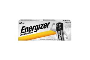 Energizer AA Industrial Batteries 10 Pack S6602 w/ first time code