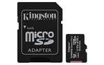 Kingston Canvas Select Plus 128gb microSDXC card plus Adapter