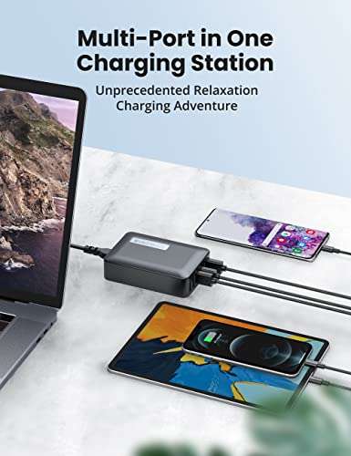 Evatronic USB Charging Station, 60W 12A 6-Port Multi High Speed USB Charger USB £19.99 Dispatches from Amazon Sold by ASBL Appliances