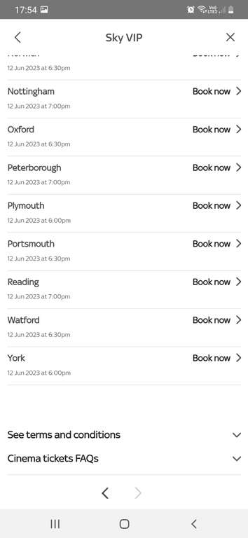 Greatest Days Free Cinema Tickets (Selected Locations) via SKY app @ Sky