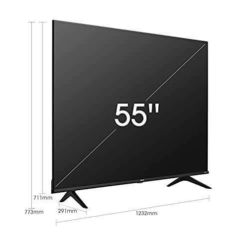 Hisense 55A6BGTUK (55 Inch) 4K UHD Smart TV - £329 at Amazon