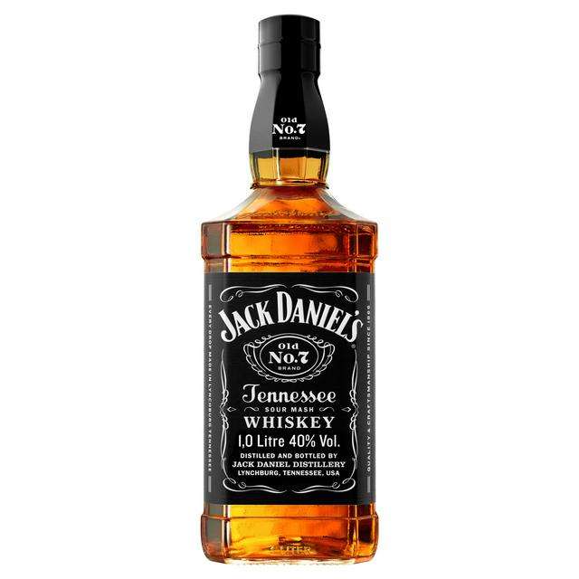 Jack Daniel's Tennessee Whiskey 1L / Jack Daniel's Tennessee Honey Whiskey 1L - £20 (From 23rd November) @ Sainsbury's