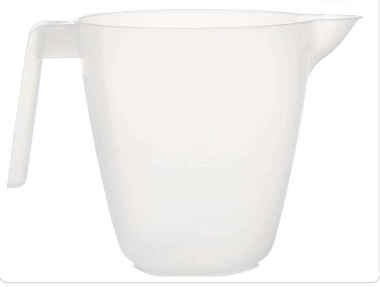 Wilko 1L Measuring Jug now 25p with Free Collection (Limited Stores) @Wilko