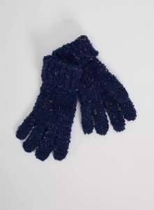 Navy Neppy Knitted Gloves 3-5 yrs, 6-9 yrs - £1.20 click and collect at Argos