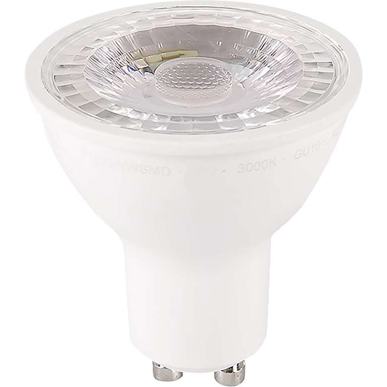 LED GU10 Dimmable Lamp 5W Cool White 370lm £1.77 + Free click & collect @Toolstation