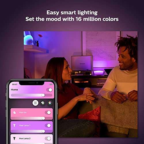 Philips Hue Go 2.0 White & Colour Ambiance Smart Portable Light W/Voucher (Selected Accounts)