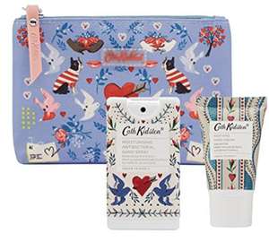 Cath Kidston Cosmetic Pouch with hand cream and sanitiser - £7 @ Amazon