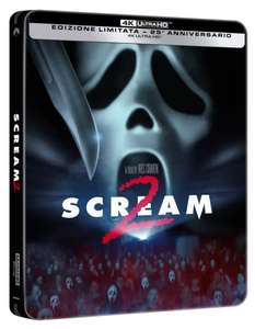 Scream 2 Steelbook [4K UHD + Blu-ray] £7.88 delivered @ Amazon Italy