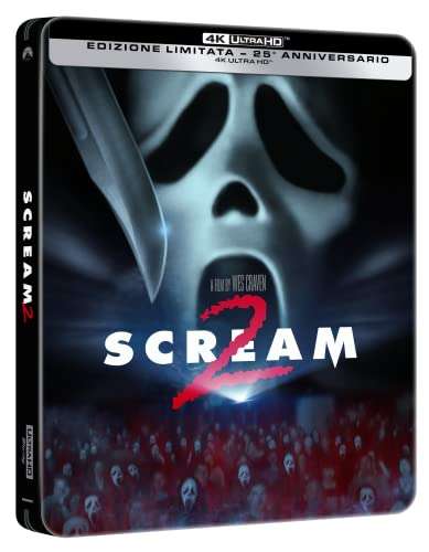 Scream 2 Steelbook [4K UHD] £7.88 delivered @ Amazon Italy