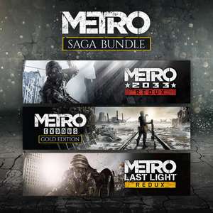 Metro Saga Bundle - £10.98 @ Steam