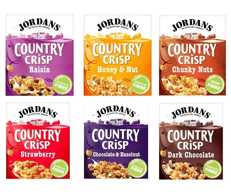 Jordans Country Crisp Cereal 500g - £1.80 @ Sainsbury's