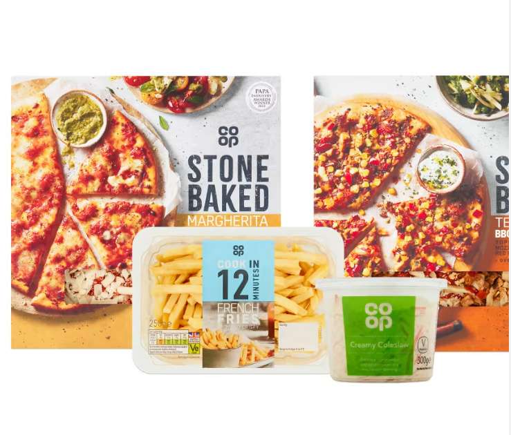 Pick up 2 pizzas and 2 sides for £8