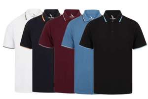 Men’s Cotton Polo Shirts now £7.19 with Code + £2.80 delivery at Tokyo Laundry