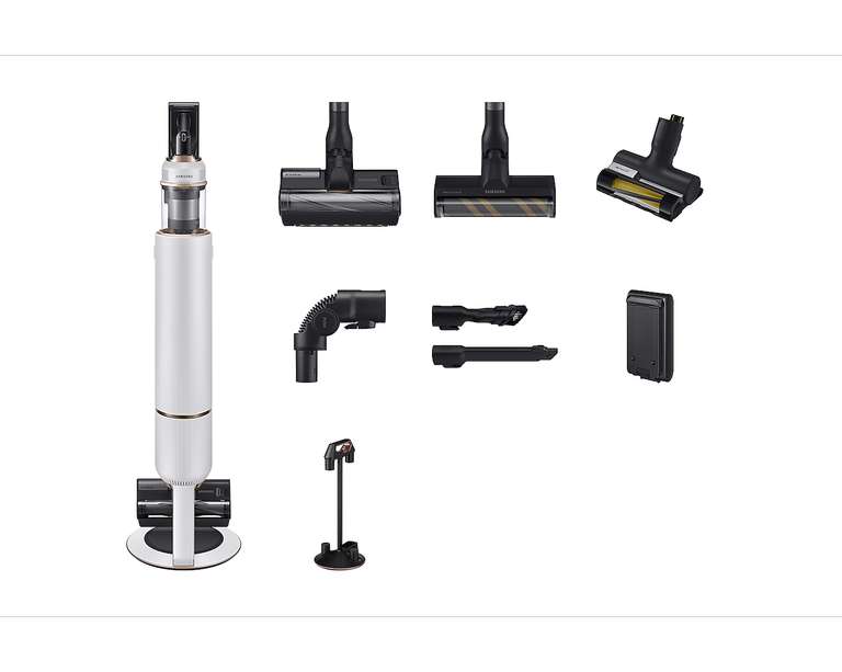 Samsung Bespoke Jet Complete Cordless Stick Vacuum Cleaner + free extra battery - £529 (£329 if you recycle any vacuum) @ Samsung