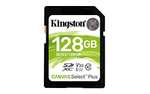 Kingston SDS2/128GB Canvas Select Plus SD Card Class 10 UHS-I - £10.86 @ Amazon