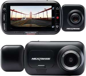 Refurbished Nextbase 222x Front and Rear Dash Cam Full 1080p/30fps HD Recording DVR Camera - sold by Nextbase