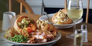 Toby Carvery 2 Course Weekday Meal - £10.99 (Extra course £2)