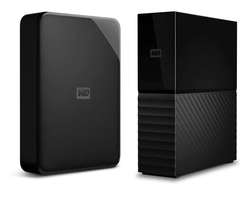5TB WD Elements SE Recertified - £63 // My Book Recertified 10TB - £126 / 12TB - £162 / 14TB - £180 with code @ Western Digital