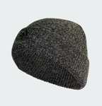 Mens Adidas Padded Stand Collar Jacket & Mélange Beanie Combo