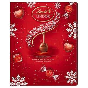 Lindt LINDOR Christmas Milk Chocolate Advent Calendar 300g - £6 @ Amazon