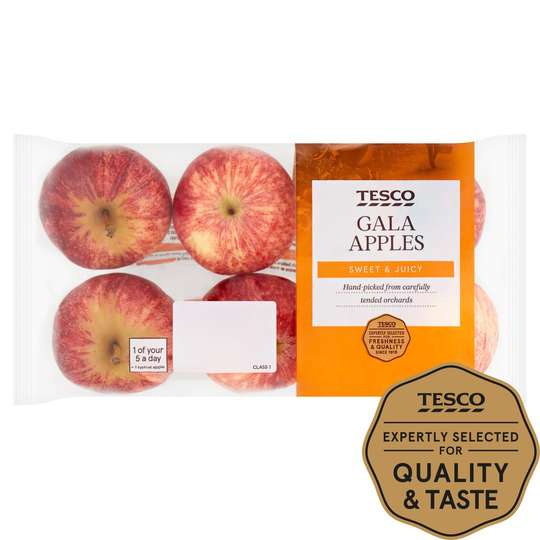 Tesco Gala Apple Minimum 5 Pack £1 (Clubcard Price) @ Tesco