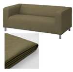 KLIPPAN Cover for 2-seat sofa, Flackarp Yellow Green - £9 (Free Click & Collect) @ Ikea