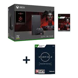 Xbox Series X - Diablo IV Bundle + Starfield Premium Edition | Xbox & Windows 10/11 - Download Code