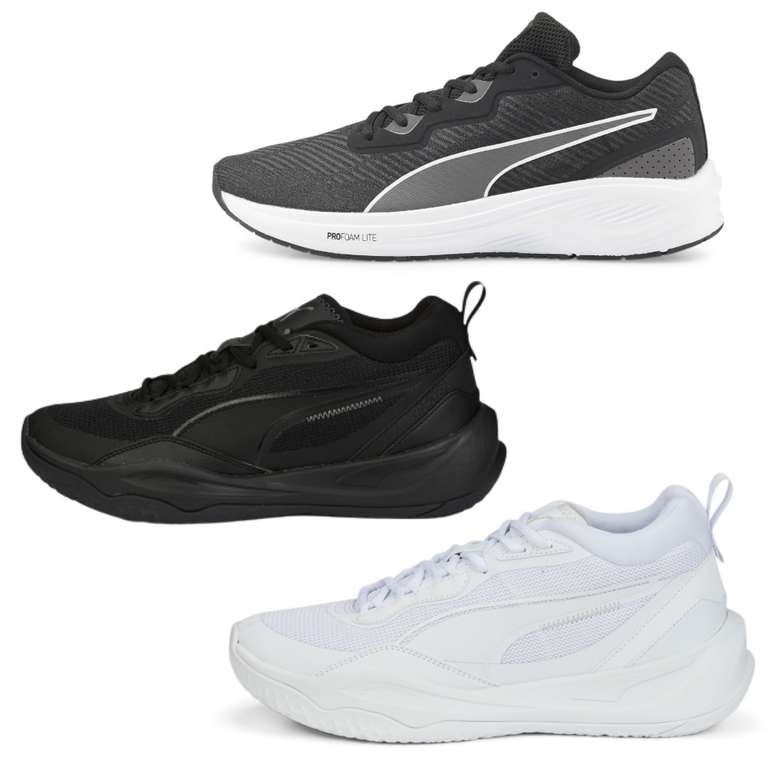 PUMA Playmaker Core Trainers Black/Grey or Aviator ProFoam Sky Running Shoes £27 delivered using code @ eBay / Puma