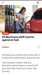 £5 e-gift card to spend on fuel (65,000 eGift Cards to give away) in Morrisons Via Vodafone VeryMe