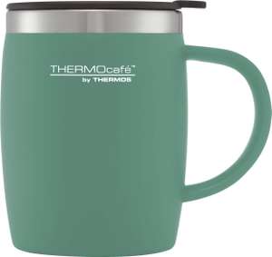 Thermo Cafe Desk Mug, Plastic, Duck Egg, 1 Count (Pack of 1)