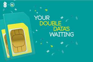 Free Double Data for EE users if you already have BT broadband