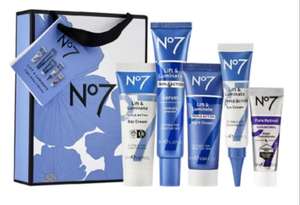 No7 Lift & Luminate 5 Piece Gift Set Collection. Contents worth £91.50